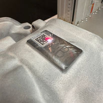 Lasergravur QR-Code Automotive