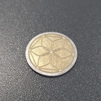 Lebenblume lasergravieren in Ronde