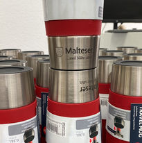 Thermobecher mit Werbebeschriftung