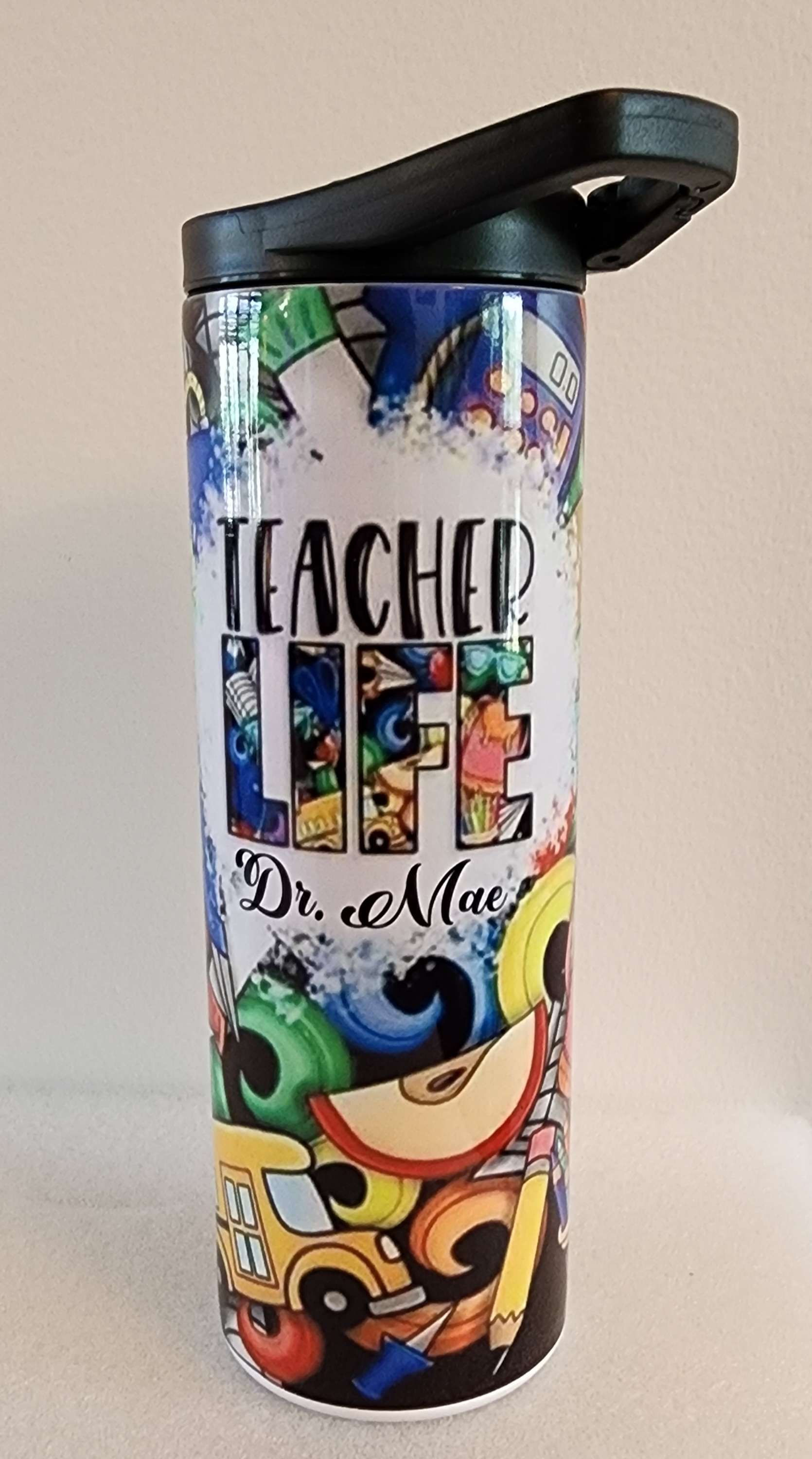 Teacher Tumbler w/Lid Duo
