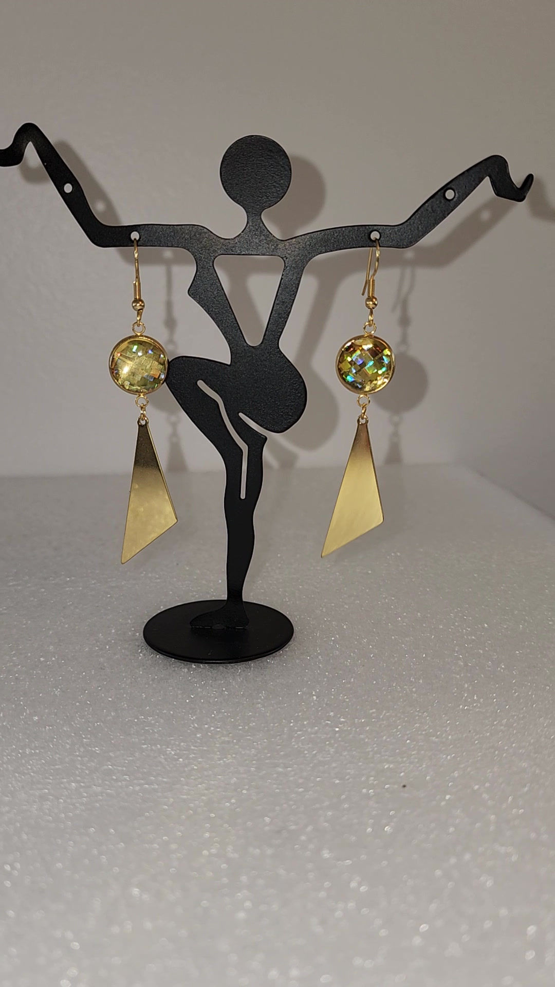 "Holographic Prism" Stone Jewelry