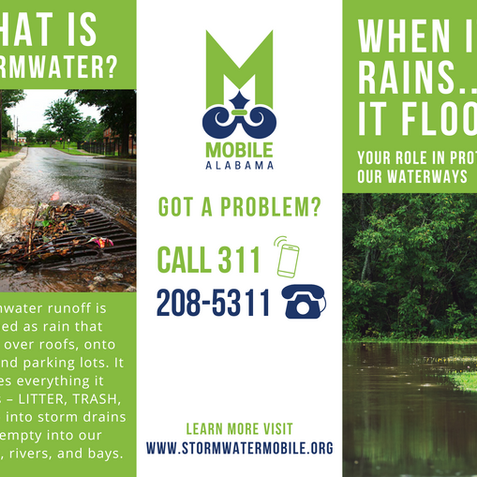 Storm Water Trifold - Public Information