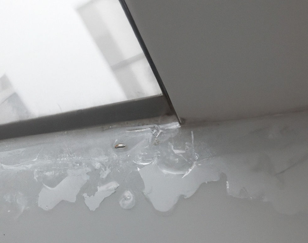 窗台滲水