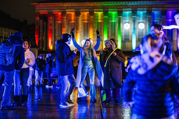 All Eyes on Town Hall_Birmingham Light Festival 2026_Photographed by Angela Grabrowska_202