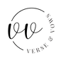 Verse & Vows Logo in a black circle formation