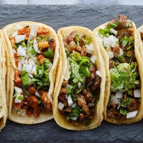 Arranged Food and Objects