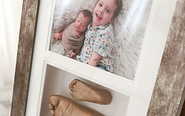 Brothers in Sibling hand casts