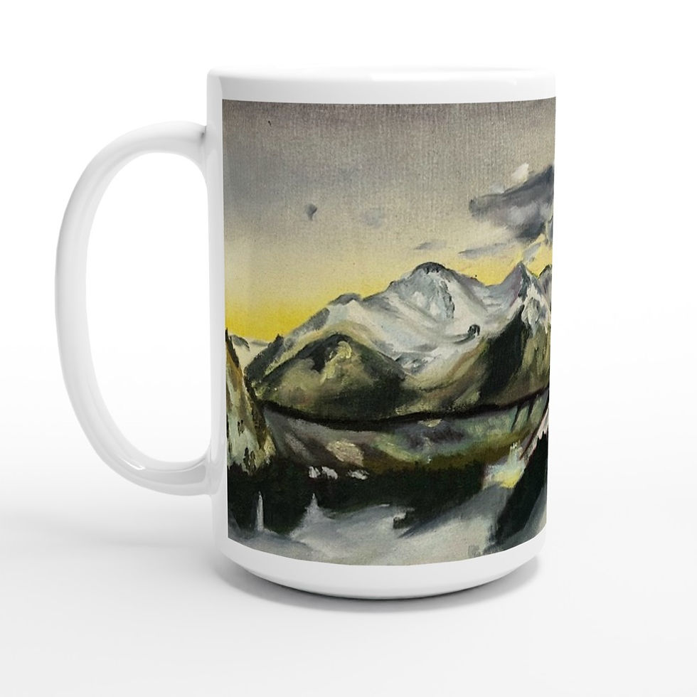 Banff - White 15oz Ceramic Mug