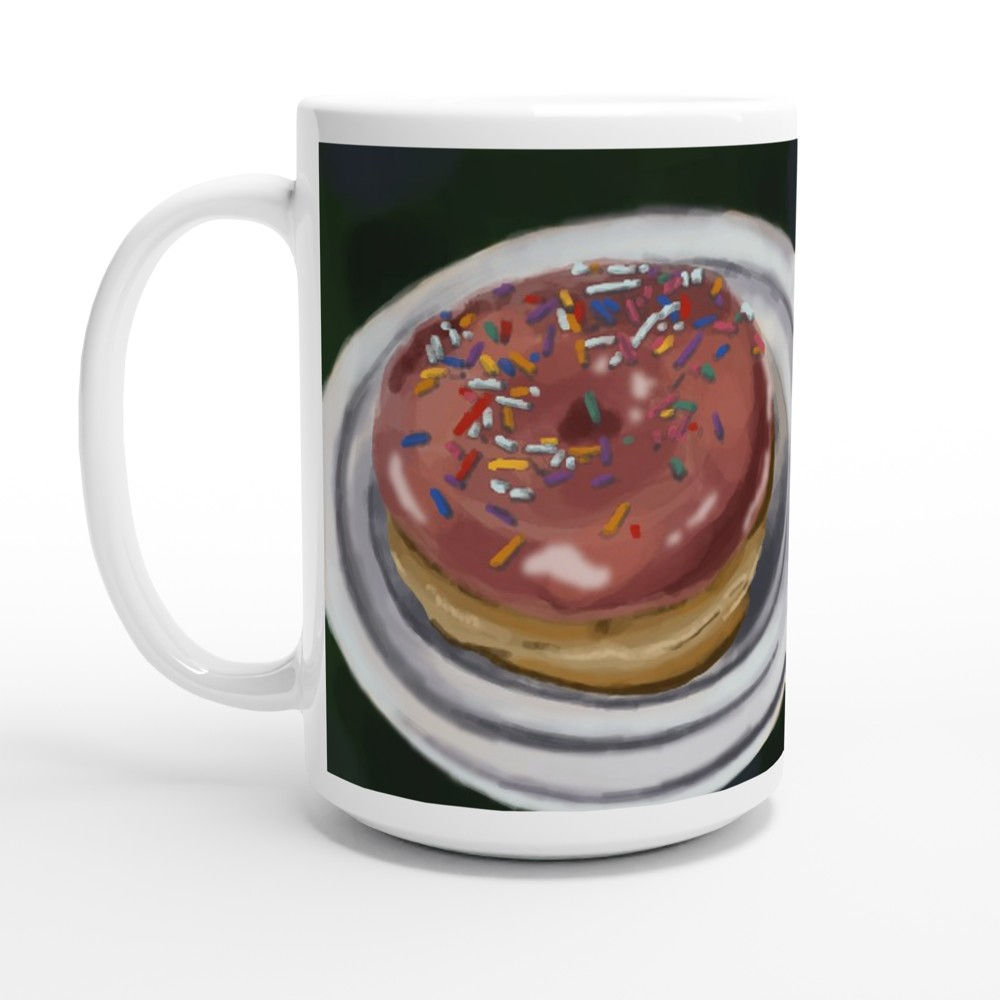Sprinkles - White 15oz Ceramic Mug