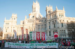 Fotografía Manifestación Educación Madrid © Jorge Zorrilla Fotógrafo Madrid