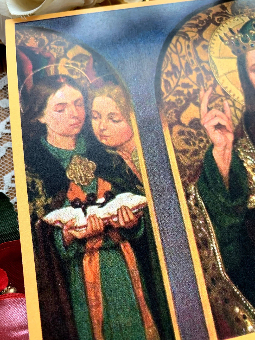 Thumbnail: Christ The Risen King Catholic Greeting Card