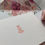 Thumbnail: Marian Stationery Pink Letterpress Auspice Maria Card