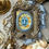 Thumbnail: Miraculous Medal Yellow Rose mini fabric lace holy card detente