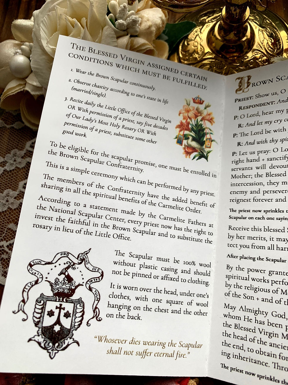 Thumbnail: Brown Scapular