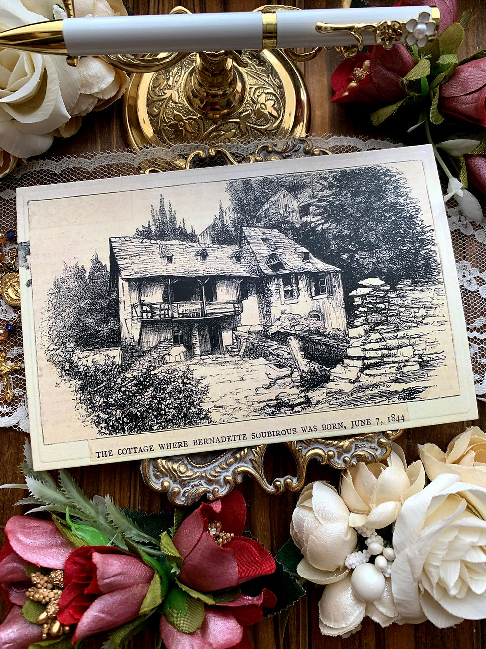 Thumbnail: The Lourdes Postcard Catholic Postcard Box Set