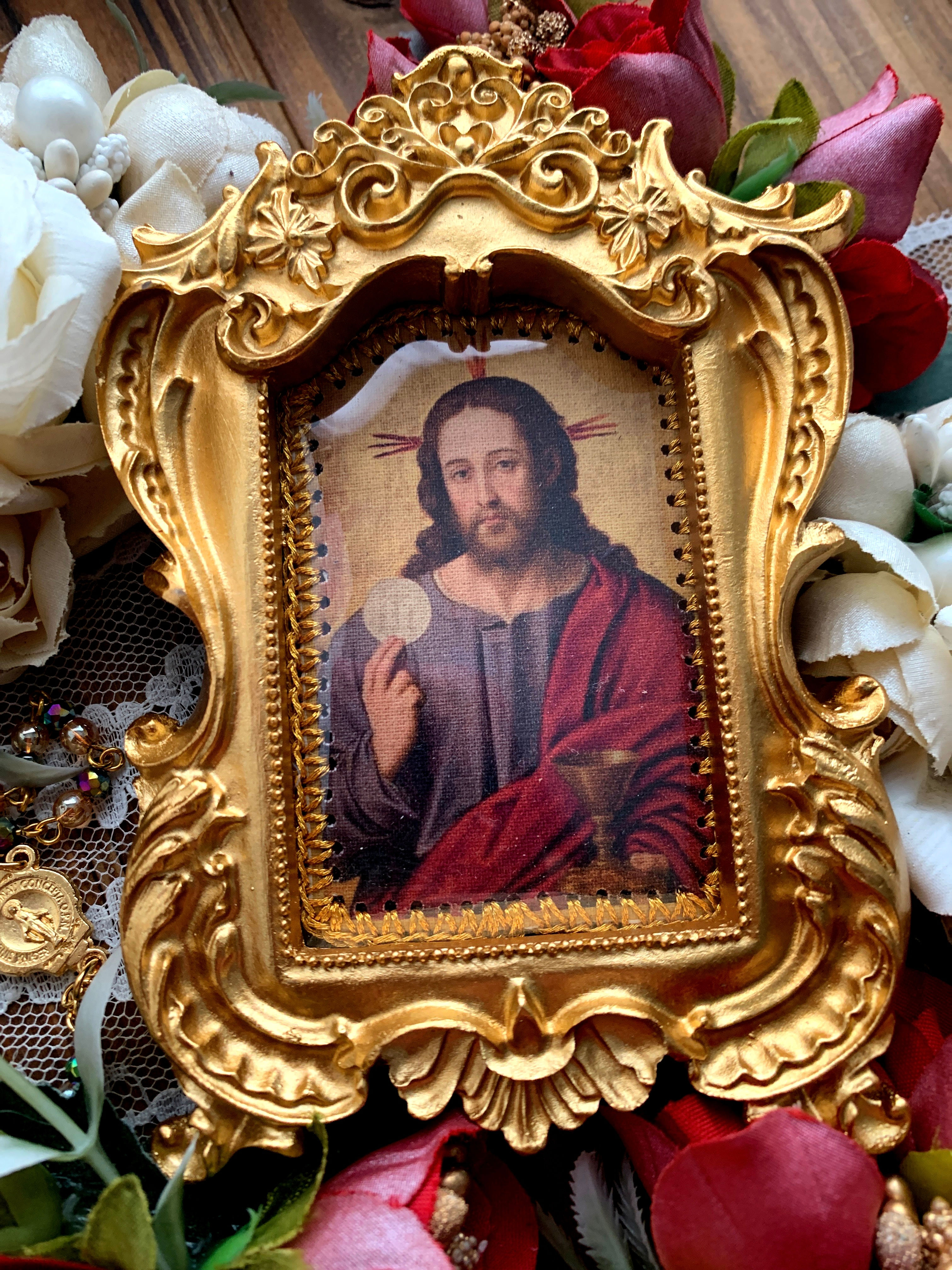 Christ The King High Priest framed detente