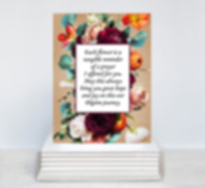 Flowers of Prayer Catholic Greeting Cards Box Set