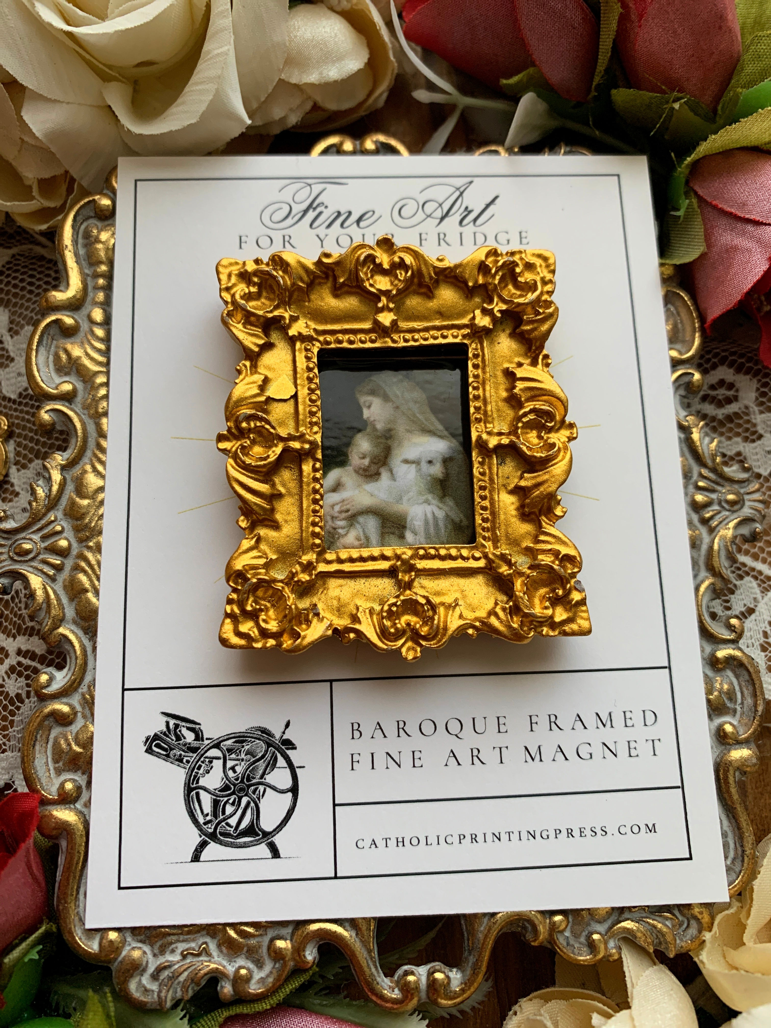 Baroque Fine Art Magnet La Inocencia de Bouguereau