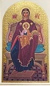 Thumbnail: Baroque Framed Gold Foil Icon