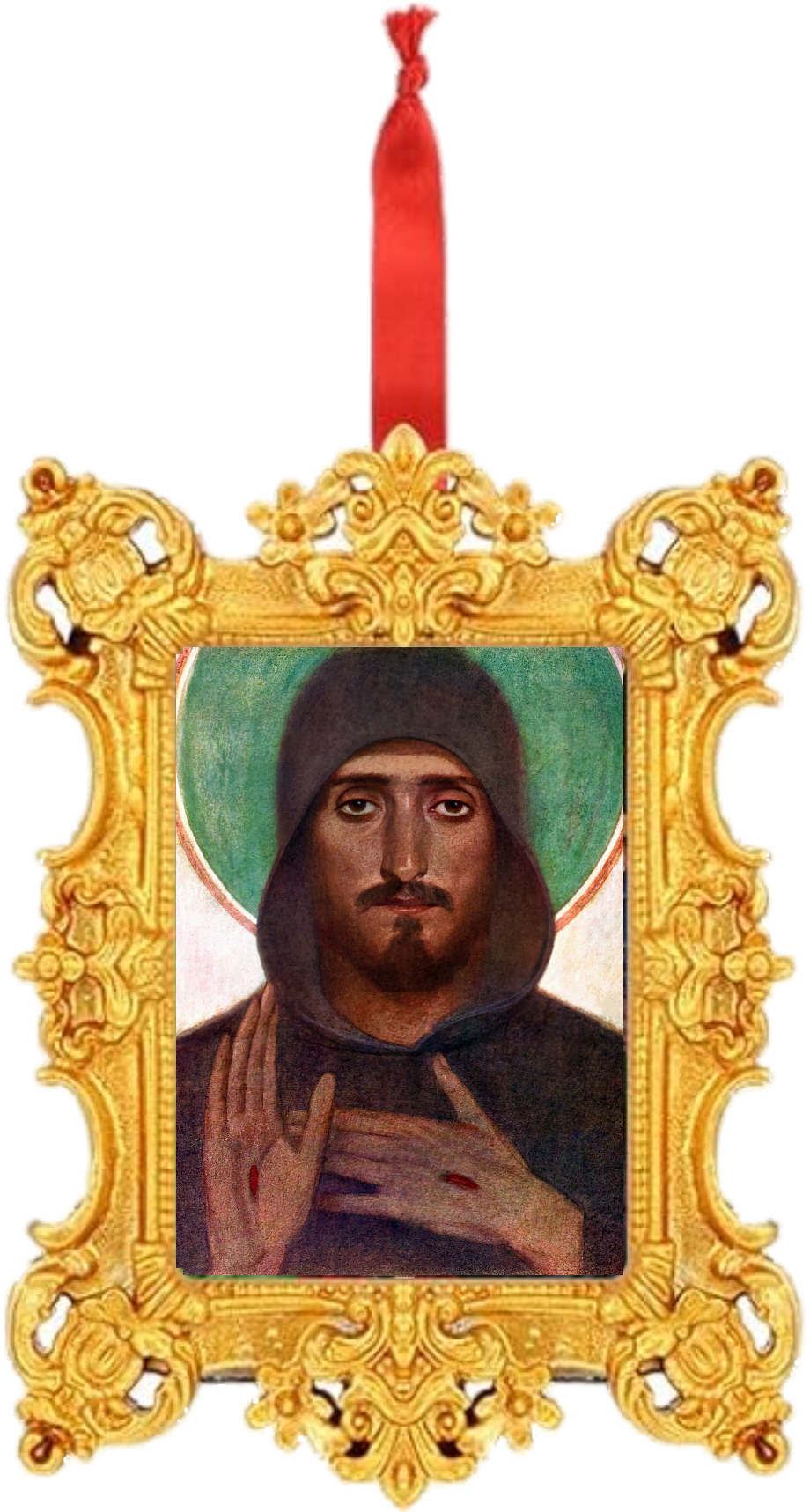 Thumbnail: Baroque Catholic Christmas Ornaments