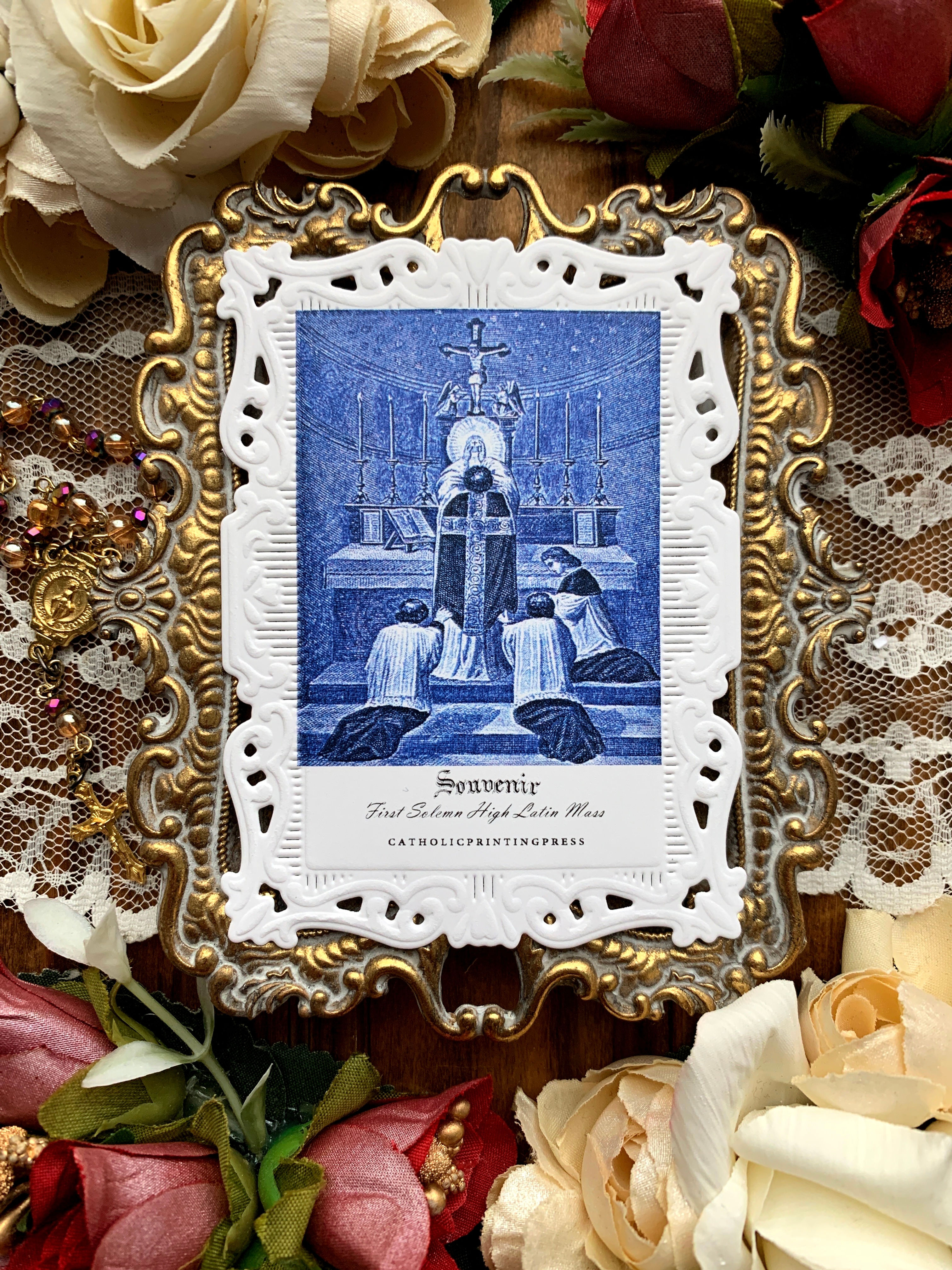 Souvenir First High Latin Mass