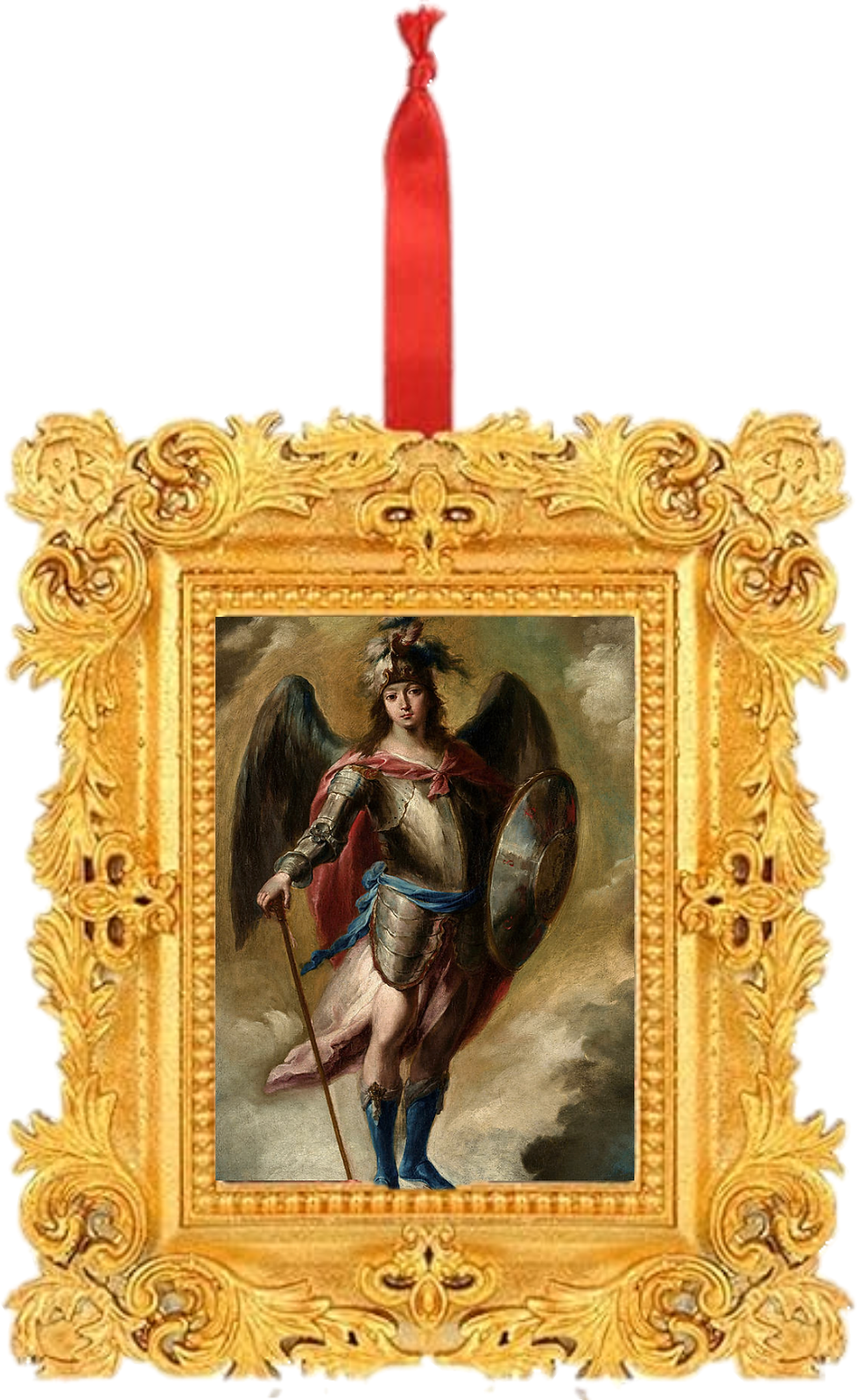 Thumbnail: Baroque Catholic Christmas Ornaments