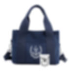 Navy/White Stella Maris Catholic Purse