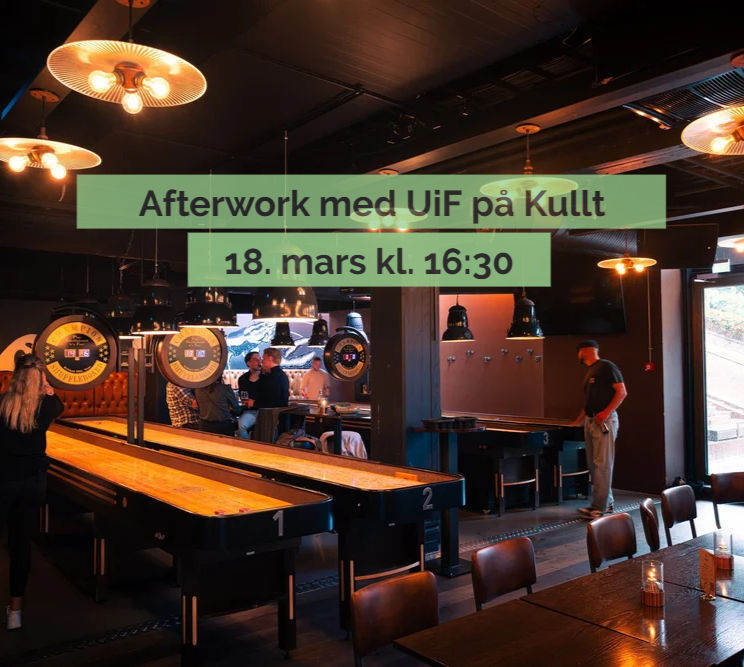 Afterwork med UiF på Kullt