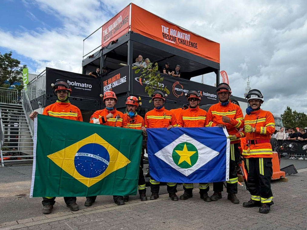 Bombeiros de Tangará da Serra conquistam resultado histórico e ficam entre os cinco melhores do mundo em competição internacional