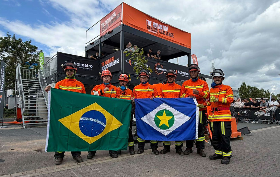 Bombeiros de Tangará da Serra conquistam resultado histórico e ficam entre os cinco melhores do mundo em competição internacional