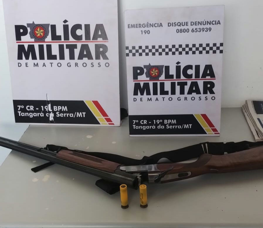 Coletores de lixo são ameaçados por morador com espingarda durante serviço e suspeito acaba preso em Tangará