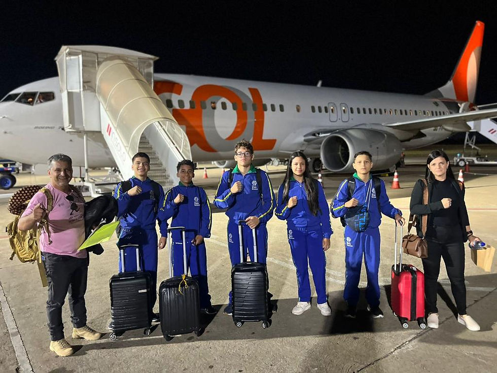 Orgulho de Tangará: alunos-atletas embarcam para Copa Internacional de Judô na Argentina