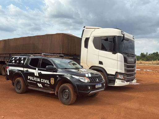 Polícia Civil intensifica ações e apreende arma de fogo, munições e um caminhão em Confresa