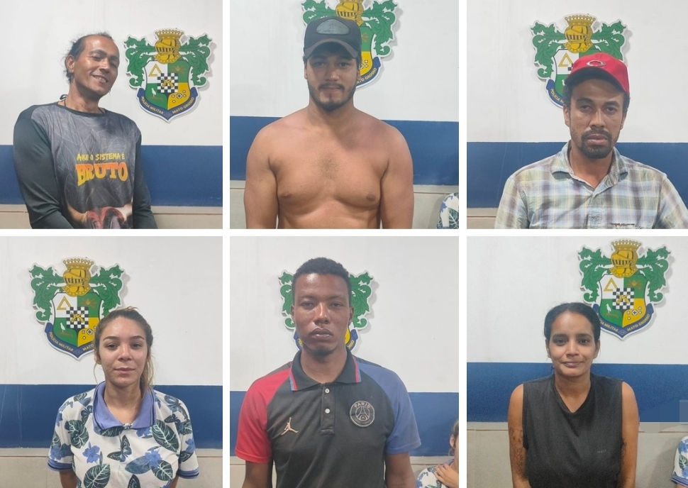 TERROR NA ZONA RURAL - Momentos de muita violência contra moradores na Gleba Triângulo terminam com 7 suspeitos detidos pela PM em Tangará da Serra