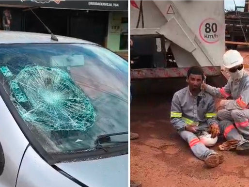 Idoso de 85 anos, embriagado e cego de um olho, atropela trabalhador de empresa de energia em Tangará da Serra