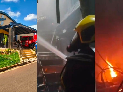 Incêndio no Tangará Shopping foi controlado em menos de três horas e não se espalhou para outras lojas, diz Bombeiros