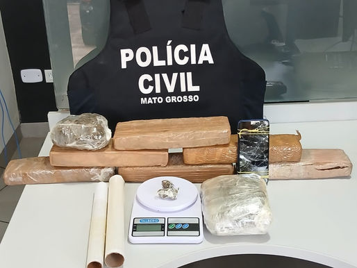 Tráfico de drogas é desarticulado em Barra do Bugres