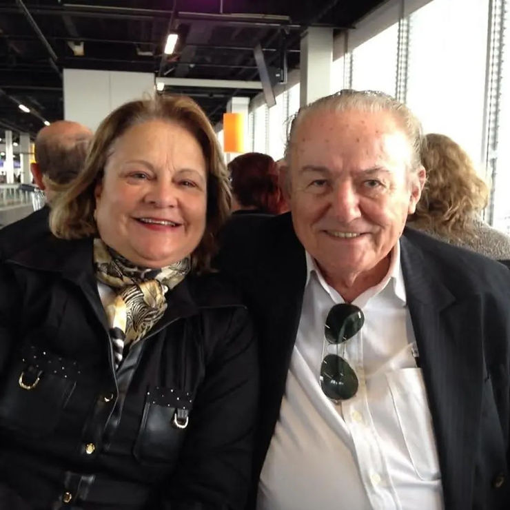 Jose Amando e sua amada esposa Thaís