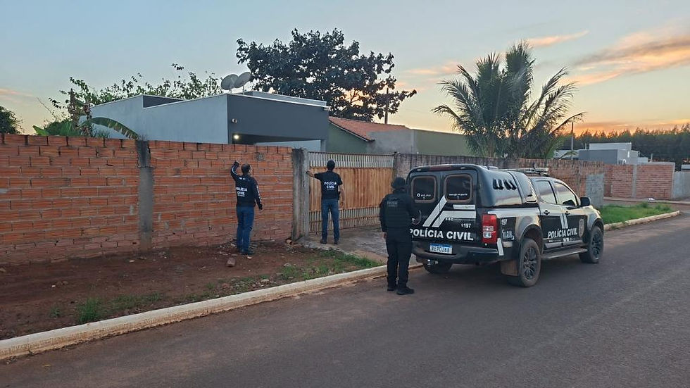 Polícia Civil deflagra ação contra núcleo de facção criminosa em Campos de Júlio