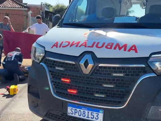Acidente entre motocicletas deixa mulher ferida no Jardim Itália em Tangará da Serra