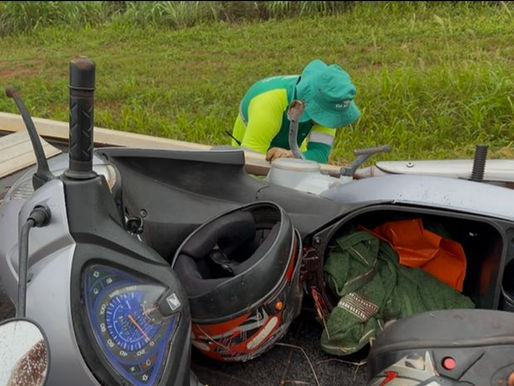 Mulher perde o pé em colisão frontal com carro na MT-358 entre Tangará da Serra e Progresso