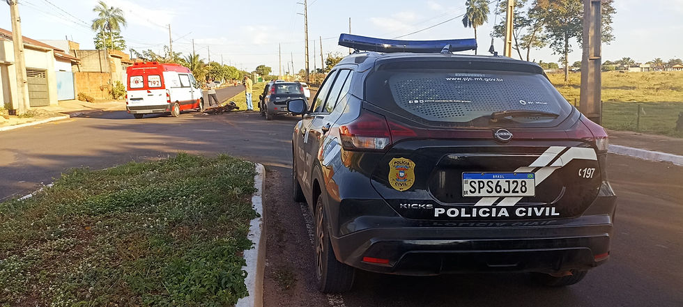 Grave acidente deixa homem ferido e com risco de paralisia em Tangará da Serra