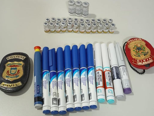 Polícia Civil e Vigilância Sanitária apreendem medicamentos irregulares em clínica de Barra do Garças