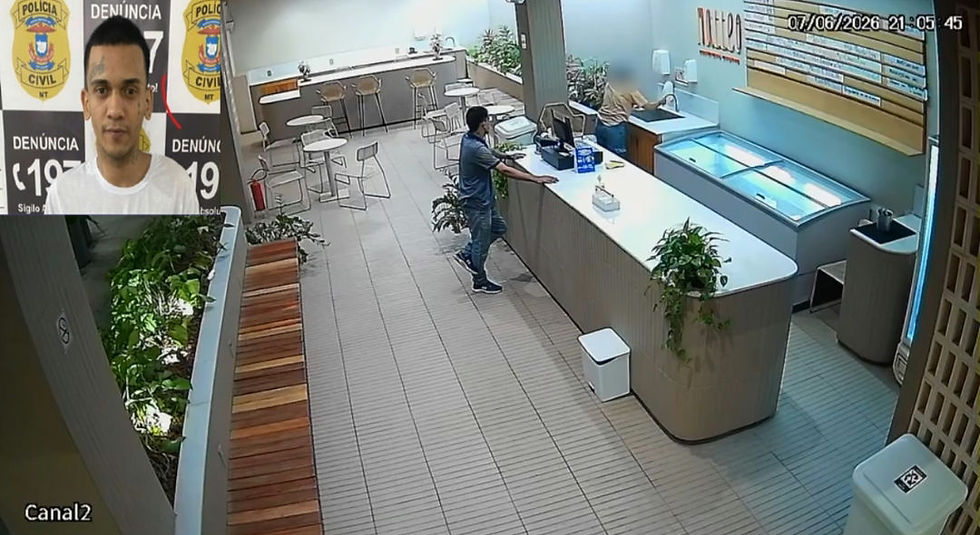 Autor de roubo em sorveteria tem mandado de prisão cumprido pela Polícia Civil*