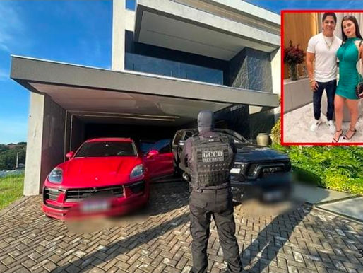 VIDA DE LUXO - Polícia apreende BMW, Porsche e Land Rover e bloqueia R$ 10 milhões de casal por esquema com “jogo do tigrinho”