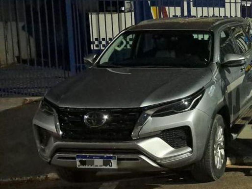 Caminhonete clonada é apreendida na região de Tangará; veículo seria levado para Sinop