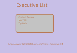 Home Furnishing Industry Executive List content media
