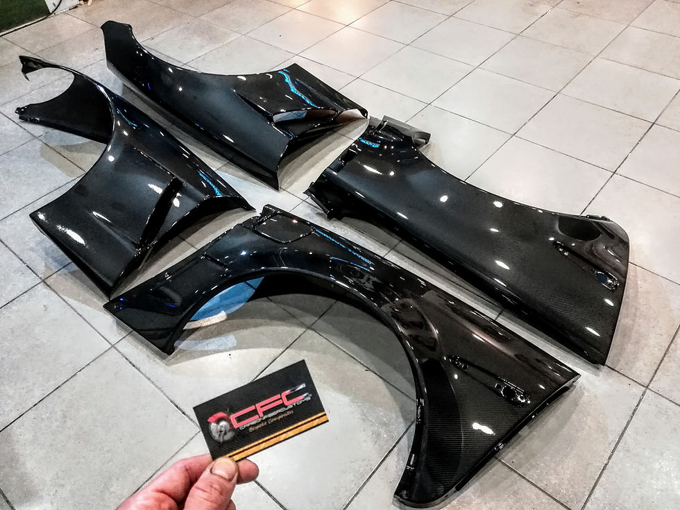 Thumbnail: Corvette C6 Carbon Fiber Rear Fenders / Quarter Panels