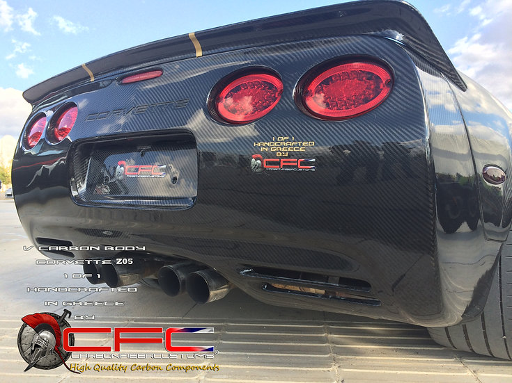 Corvette C5 Carbon Fiber Spoiler carbonfibercustoms