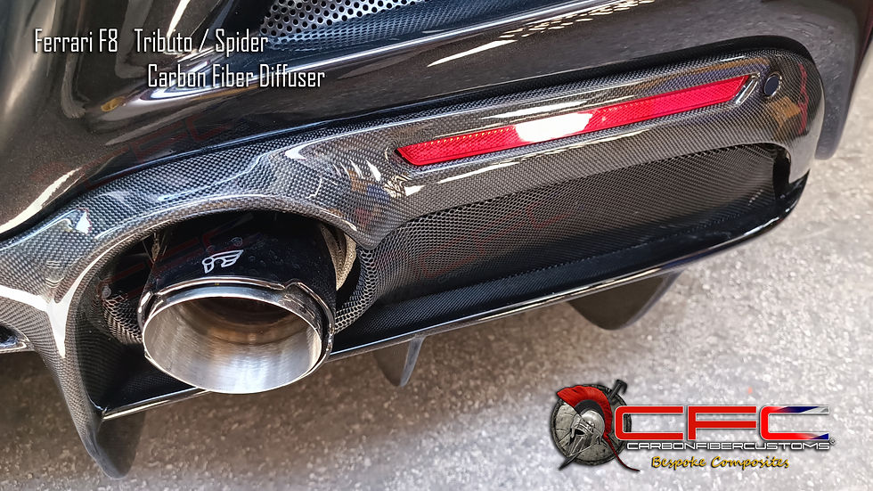 Thumbnail: Ferrari F8 Tributo / Spider Carbon Fiber Diffuser